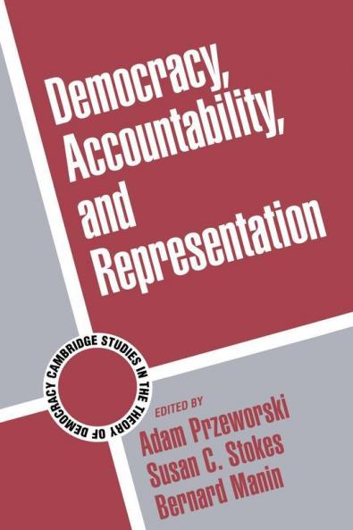 Democracy Accountability and Representation