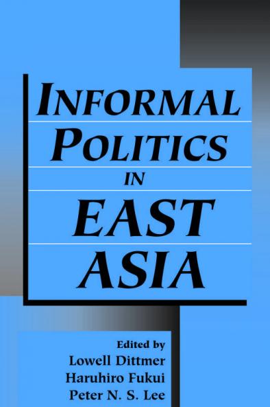 Informal Politics in East Asia