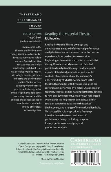 Reading the Material Theatre