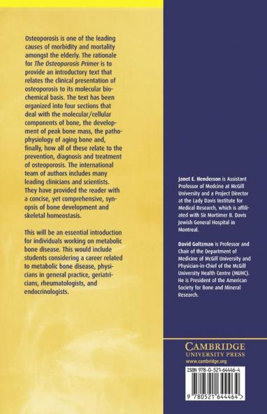 The Osteoporosis Primer
