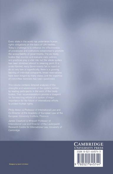 The Future of Un Human Rights Treaty Monitoring