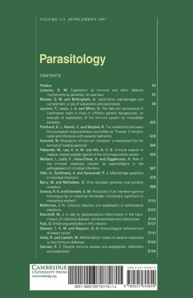 Survival of Parasites Microbes and Tumours