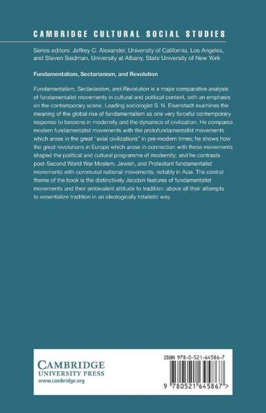 Fundamentalism Sectarianism and Revolution