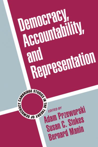 Democracy Accountability and Representation