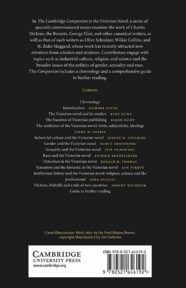 The Cambridge Companion to the Victorian Novel