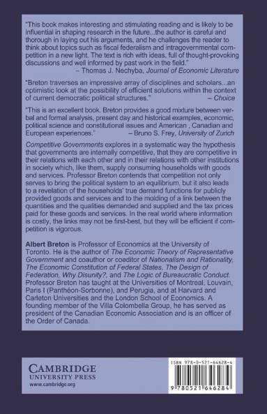 Competitive Governments