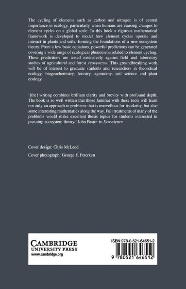 Theoretical Ecosystem Ecology