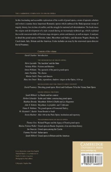 The Cambridge Companion to Grand Opera