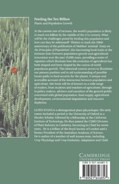 Feeding the Ten Billion