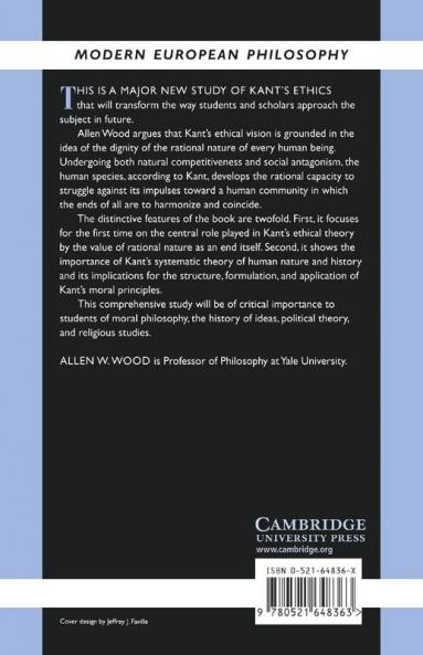 Kant's Ethical Thought
