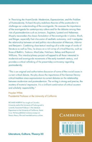 Theorizing the Avant-Garde