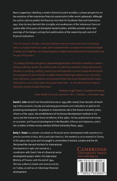 Building a Modern Financial System