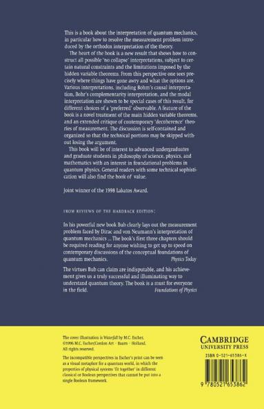 Interpreting the Quantum World