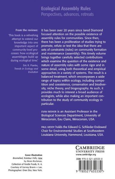 Ecological Assembly Rules