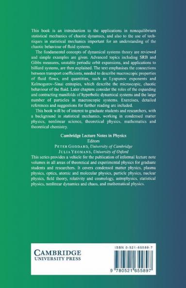 An Introduction to Chaos in Nonequilibrium Statistical Mechanics