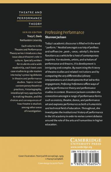 Professing Performance