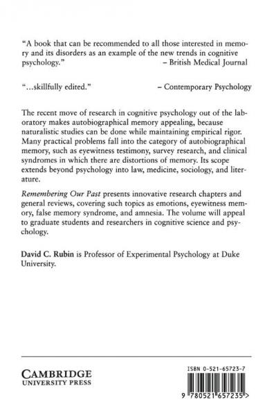 Remembering Our Past