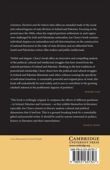 Literature Partition and the Nation-State