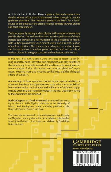 An Introduction to Nuclear Physics