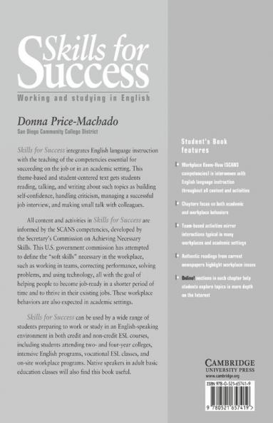 Skills for Success Teacher's Manual