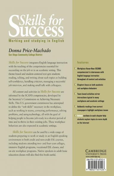 Skills for Success Student's Book