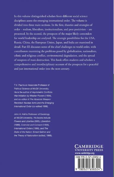 International Order and the Future of World Politics