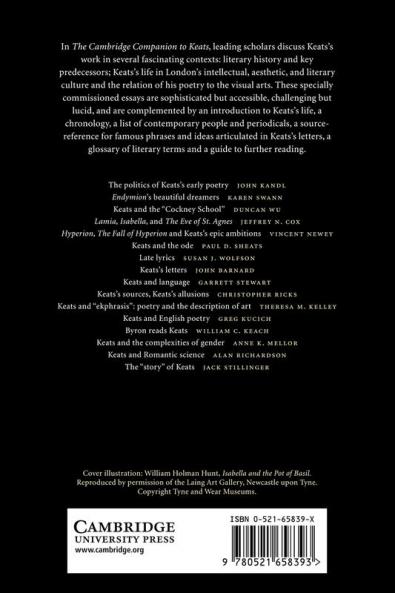 The Cambridge Companion to Keats
