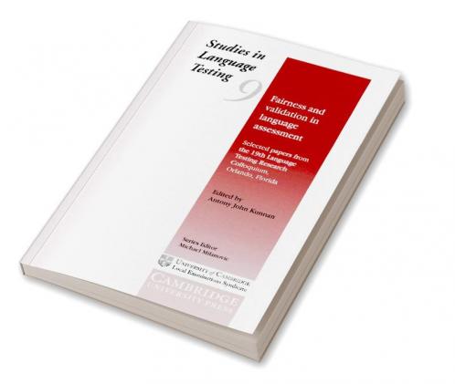 Fairness and Validation in Language Assessment