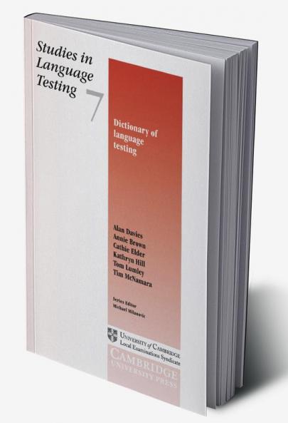Dictionary of Language Testing
