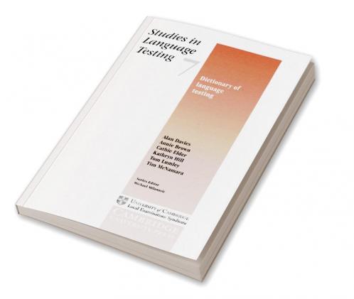 Dictionary of Language Testing