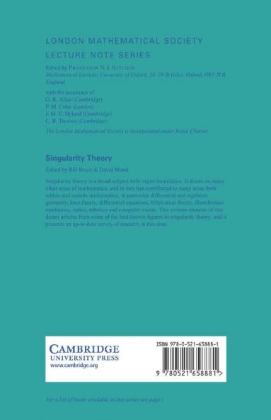 Singularity Theory