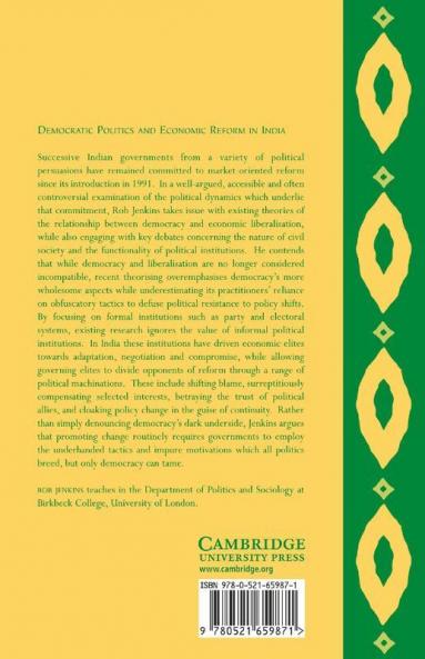 Democratic Politics and Economic Reform in India