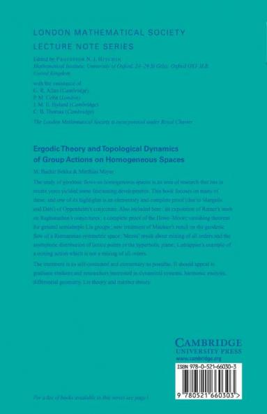 Ergodic Theory and Topological Dynamics of Group Actions on Homogeneous Spaces
