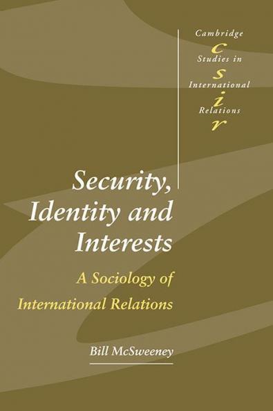 Security Identity and Interests