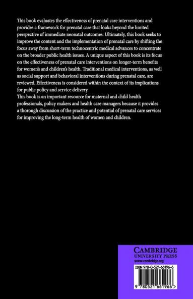 Prenatal Care