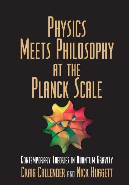 Physics Meets Philosophy at the Planck Scale