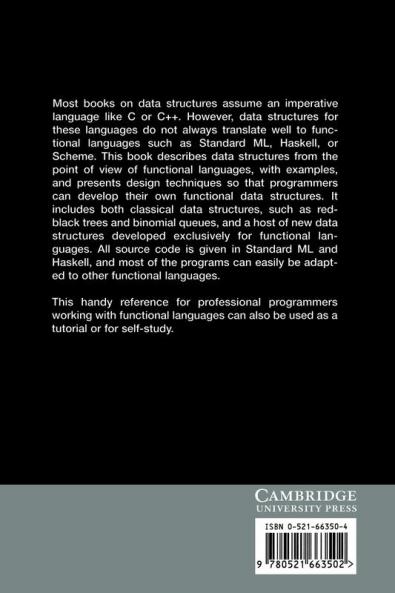 Purely Functional Data Structures