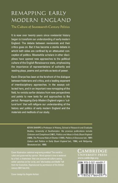 Remapping Early Modern England