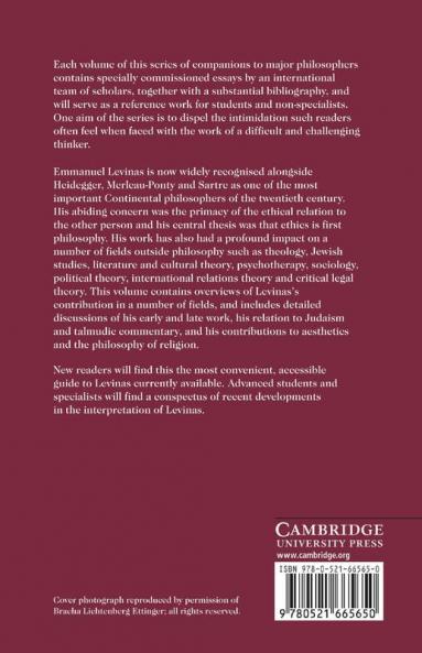 The Cambridge Companion to Levinas