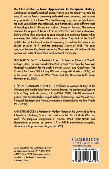 France and the Great War