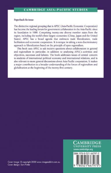 Apec and the Construction of Pacific Rim Regionalism
