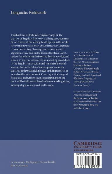 Linguistic Fieldwork