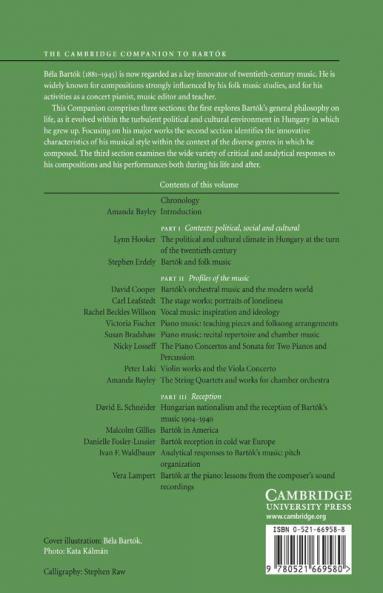 The Cambridge Companion to Bart K