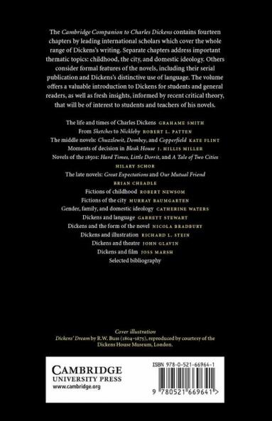 The Cambridge Companion to Charles Dickens