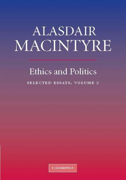 Ethics and Politics