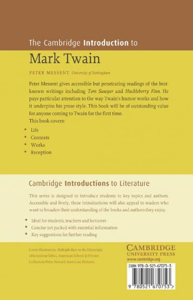 The Cambridge Introduction to Mark Twain