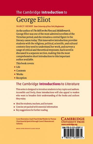 The Cambridge Introduction to George Eliot