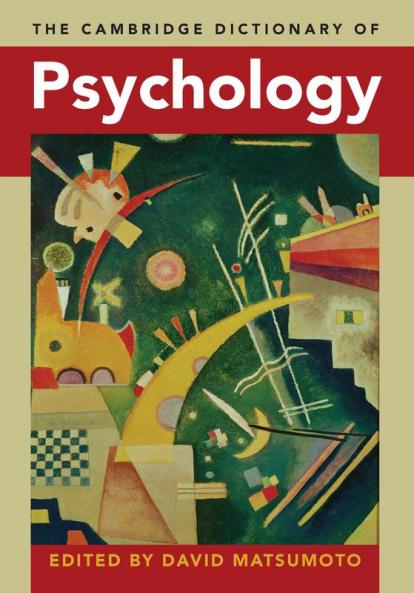 The Cambridge Dictionary of Psychology
