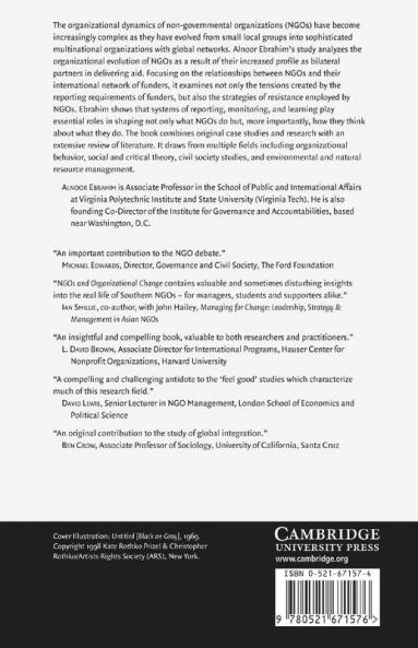 Ngos and Organizational Change
