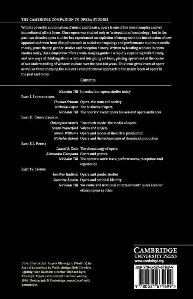 The Cambridge Companion to Opera Studies